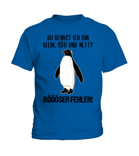Penguin Small Sweet Nice Funny Quote Gift Kids T-Shirt