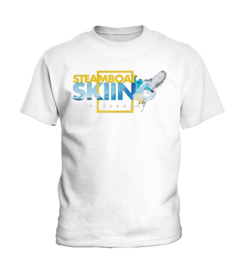 Steamboat Mount Werner Colorado Ski T-Shirt Kids T-Shirt