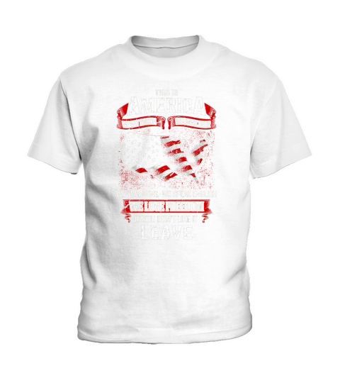 THIS IS AMERICA we eat bacon we drink beer we own guns we speak english we love freedom Kids T-Shirt