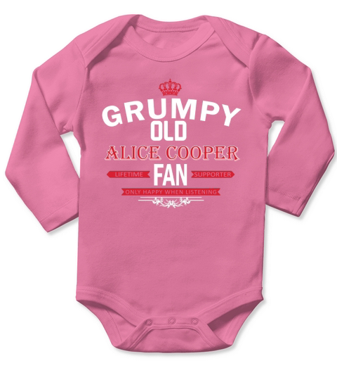 ALICE COOPER Long Sleeve Baby One-Piece