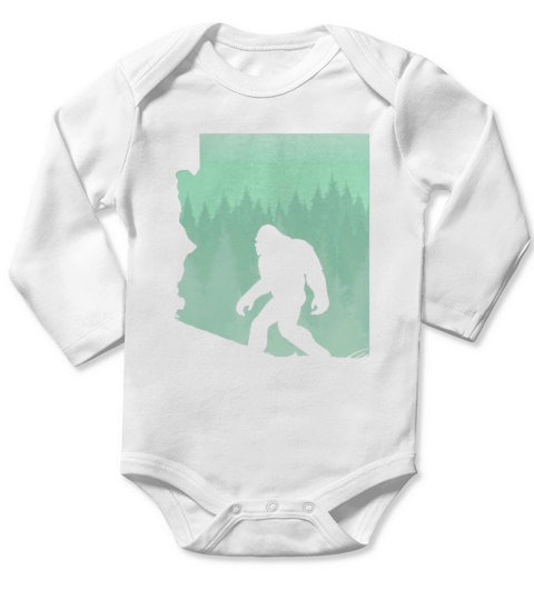 arizona bigfoot t shirt Long Sleeve Baby One-Piece