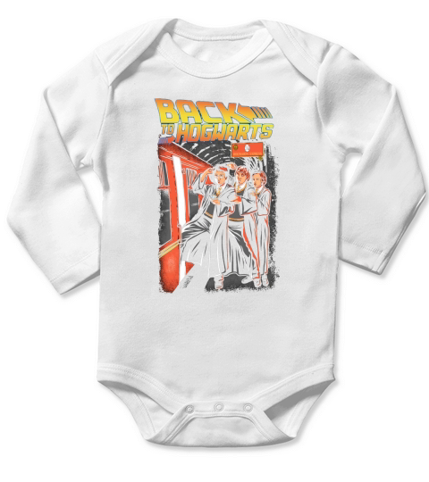 Back To Hogwarts T-Shirt SHIRT Long Sleeve Baby One-Piece