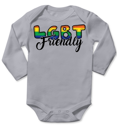 LGBT friendly Long Sleeve Baby One-Piece
