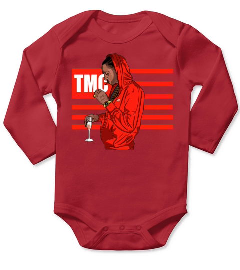 Rip Nipsey hussle tmc dor Long Sleeve Baby One-Piece