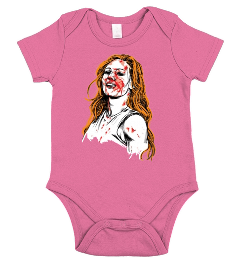 Becky lynch blood Short Sleeve Baby One-Piece
