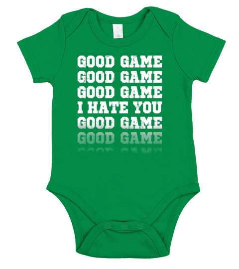 good game i hate you Short Sleeve Baby One-Piece