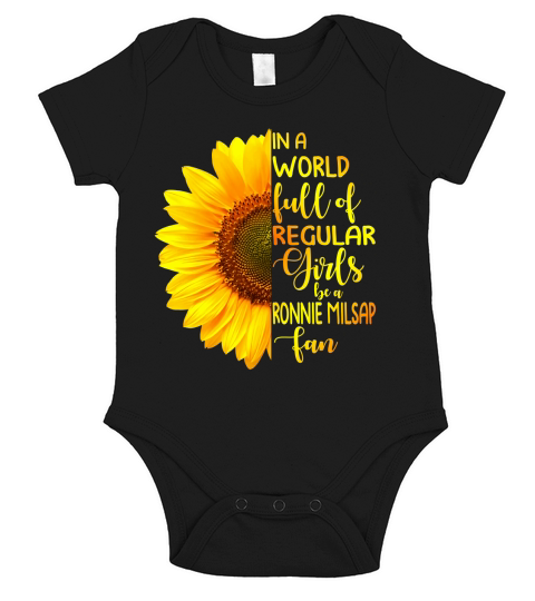 In A World Full Of Regular Girls Be A Ronnie Milsap Fan 2020 Short Sleeve Baby One-Piece
