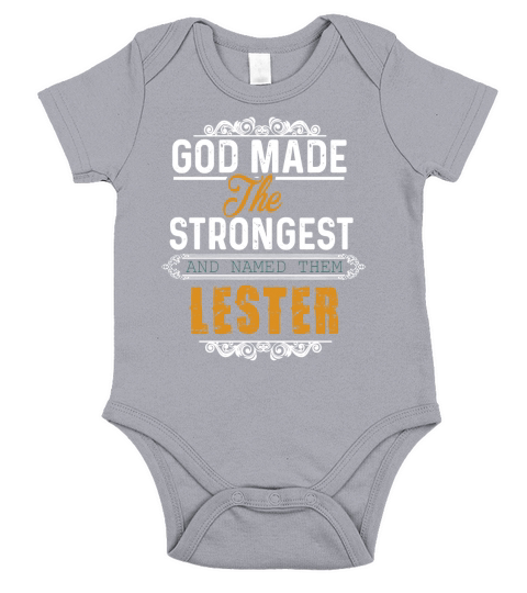 LESTER,  LESTERYear,  LESTERBirthday,  LESTERHoodie Short Sleeve Baby One-Piece