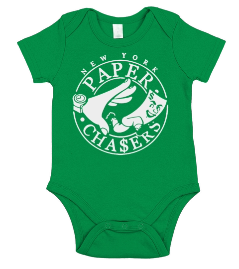 NEW YORK PAPER CHASERS T-Shirt Short Sleeve Baby One-Piece