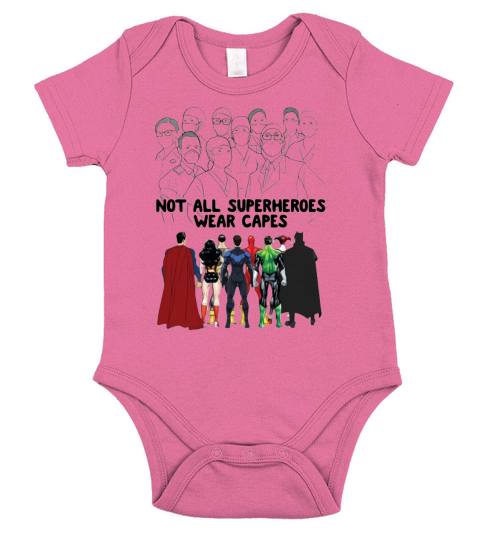 Not All Superheroes Wear Capes Doctor Nurse - Ladies Flowy Tank Short Sleeve Baby One-Piece