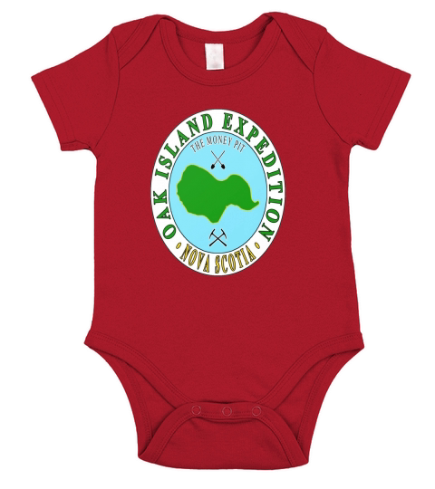 Oak Island Money Pit Expedition Short Sleeve Baby One-Piece
