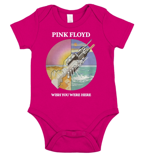 PINK FLOYD Short Sleeve Baby One-Piece