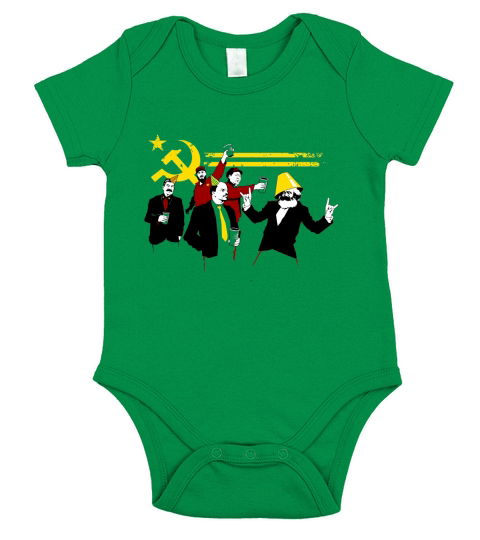 The Communist Party (original) Short Sleeve Baby One-Piece