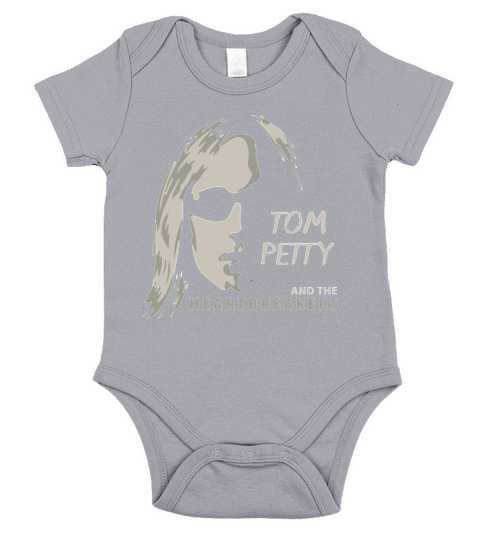Tom Petty-Silhouette shirt Short Sleeve Baby One-Piece