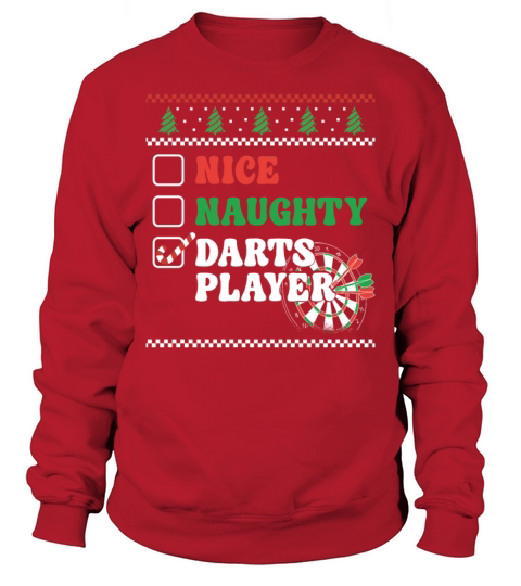 Darts Board Christmas Vintage Nice Sweatshirt Unisex