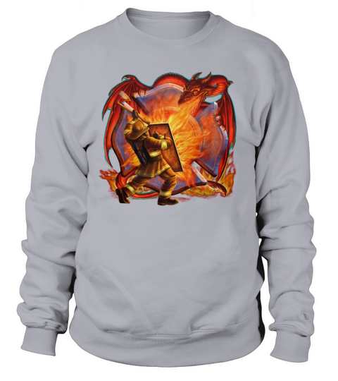 Firefighter - dragon fire Sweatshirt Unisex