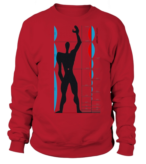 Modulor Le Corbusier Architecture Sweatshirt Unisex