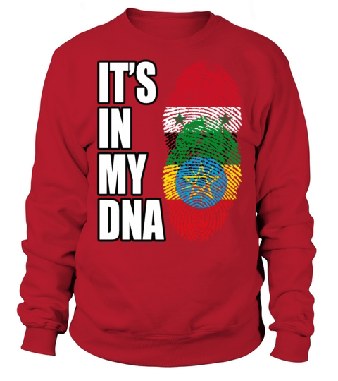 Syrian And Ethiopian Vintage Heritage DNA Flag Sweatshirt Unisex
