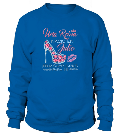 Una Reina Nacio En Julio Feliz Cumpleanos Para Mii Diamonds High Heels - Coffee Mug (colored) Sweatshirt Unisex