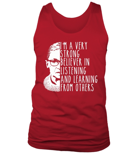 Notorious RBG Quote Ruth Bader Ginsberg R.B.G shirt Tank Top Unisex