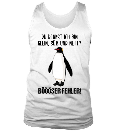 Penguin Small Sweet Nice Funny Quote Gift Tank Top Unisex