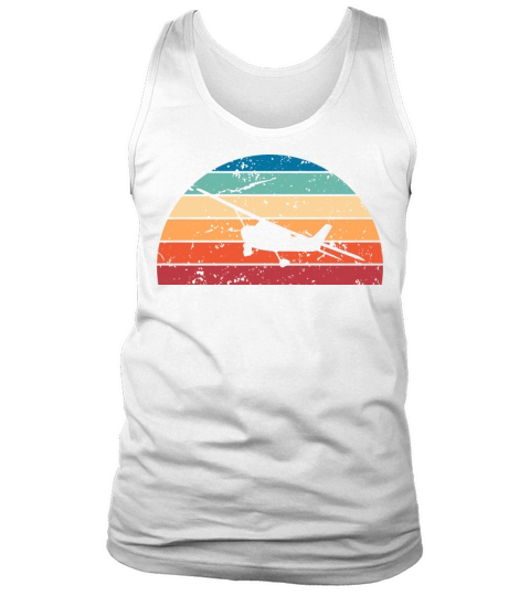 Retro Flying Sunset Vintage fly Sunrise Tank Top Unisex