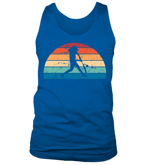 Retro Softball Sunset Vintage sports Sunrise Tank Top Unisex