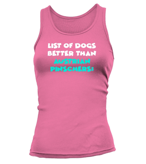 Austrian Pinscher Tank top Woman