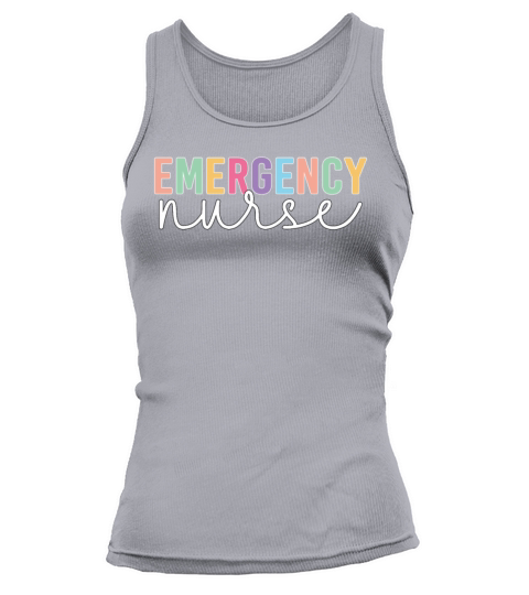 Emergency Nurse Retro Nursing Vintage ER Nurses Tank top Woman