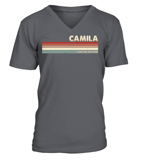 Camila - Funny Retro Vintage Name 80s 90s V-Neck T-shirt