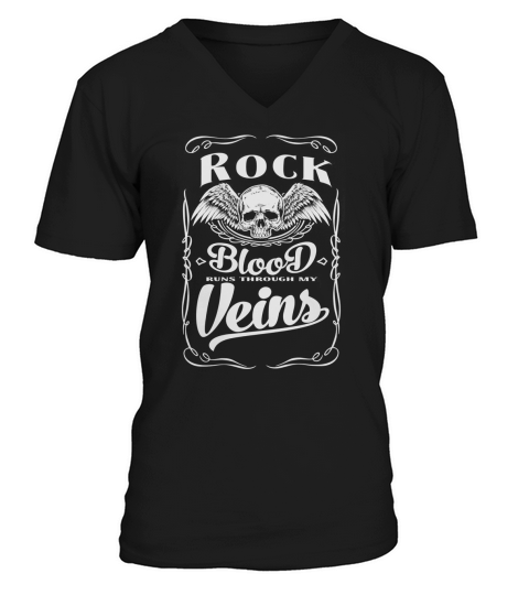 Funny Vintage Tshirt for Rock V-Neck T-shirt