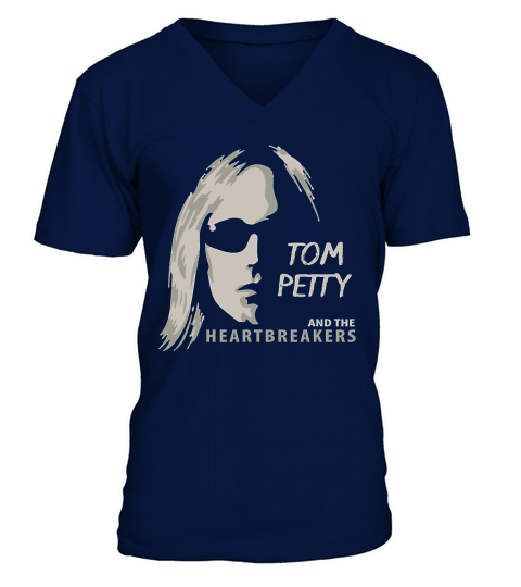 Tom Petty-Silhouette shirt V-Neck T-shirt