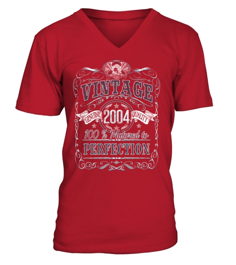 Vinage 2004 birthday year of birth 2004 gift V-Neck T-shirt