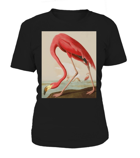 American Flamingo – The Birds Of America By Audubon shirt Women's T-Shirt