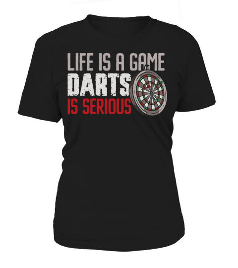 Darts Board Vintage Life Is A Game Women's T-Shirt