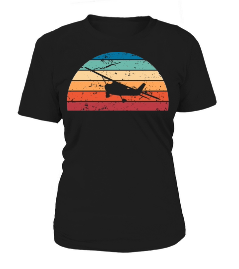 Retro Flying Sunset Vintage fly Sunrise Women's T-Shirt