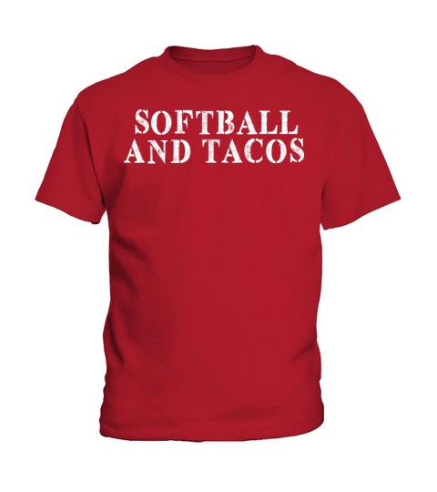 Best Friend Funny - Softball And Tacos Kids T-Shirt