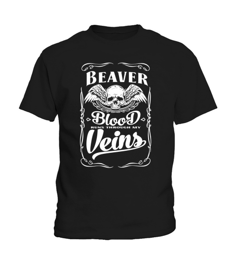 Funny Vintage Tshirt for Beaver Kids T-Shirt