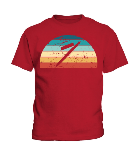 Retro Calligraphy Sunset Vintage Typography Kids T-Shirt