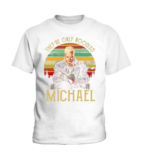 They’re Only Noodles Michael Vintage Kids T-Shirt