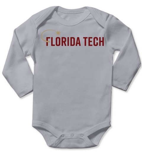 Simple Logo Florida Institute Of Technology 2020 Long Sleeve Baby One-Piece
