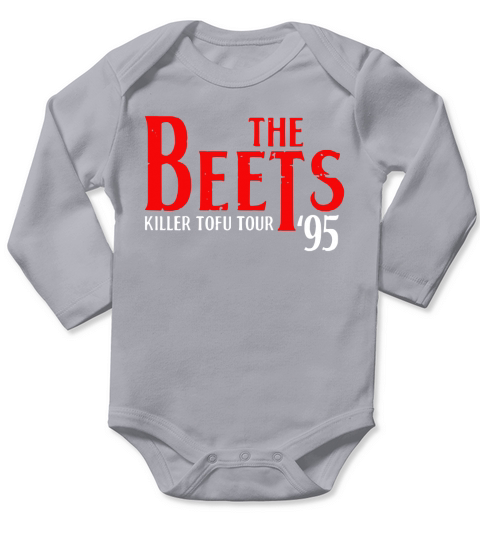 The Beets Killer Tofu Tour 95 Long Sleeve Baby One-Piece