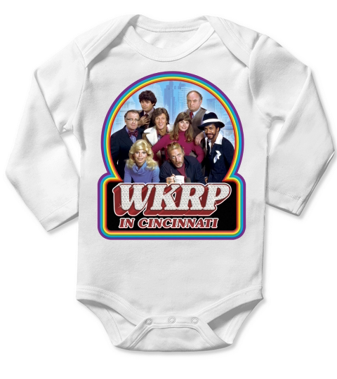 WKRP In Cincinnati Long Sleeve Baby One-Piece