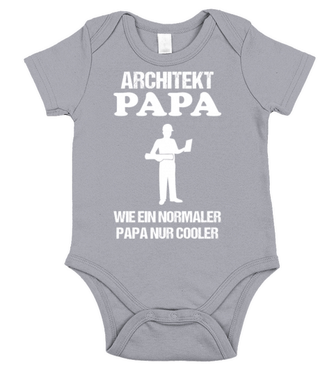 Architect Dad Quote Craftsman Profession Gift Short Sleeve Baby One-Piece