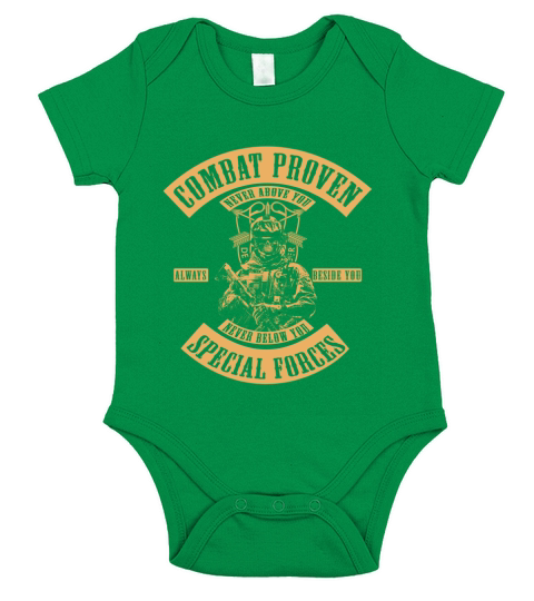 Combat proven special forces Short Sleeve Baby One-Piece