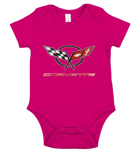 Corvette Short Sleeve Baby One-Piece