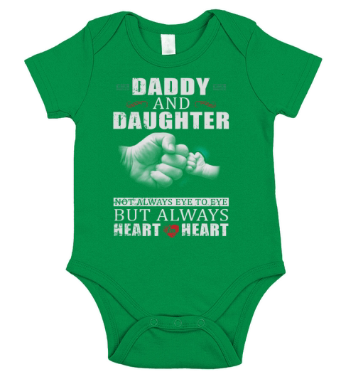 Daddy and daughter Short Sleeve Baby One-Piece