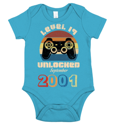 I was born in 2001 my LEVEL 19 is unlocked from now on in September of 2020 Short Sleeve Baby One-Piece