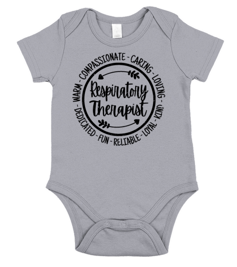 Respiratory Therapist Vintage Gift Short Sleeve Baby One-Piece