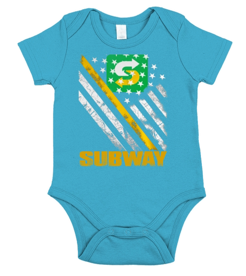 Subway Short Sleeve Baby One-Piece